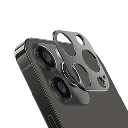 Kovový kryt fotoaparátu pro iPhone 13 Pro Max, modré