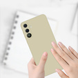 Pouzdro pro Samsung Galaxy A36 5G, Silicone Lite, béžové