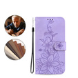 Klopové pouzdro pro Oppo A60, Lily Flower, fialové