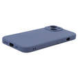 Pouzdro pro iPhone 15 Plus, Silicone Lite, šedé