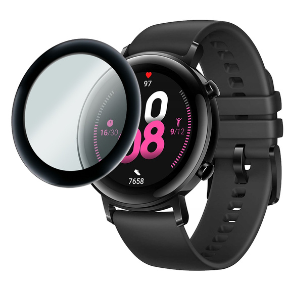2x hybridní sklo ERBORD pro Huawei Watch GT 2 42MM