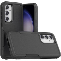 Pancéřované pouzdro pro Samsung Galaxy S23 FE, Dual Shockproof, černé