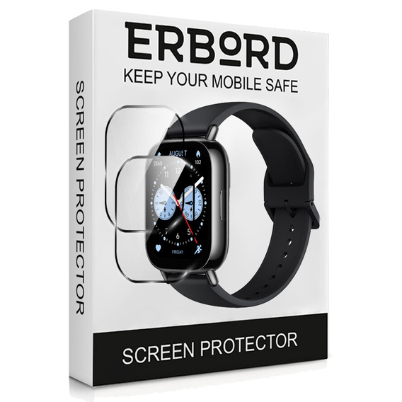 2x hybridní sklo ERBORD pro Xiaomi Redmi Watch 5 Lite