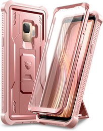 Pancéřové pouzdro pro Samsung Galaxy S9, Dexnor Full Body, růžové