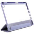 Pouzdro pro iPad 10.2 2021 / 2020 / 2019, Smartcase Hybrid, se slotem na stylus, fialové