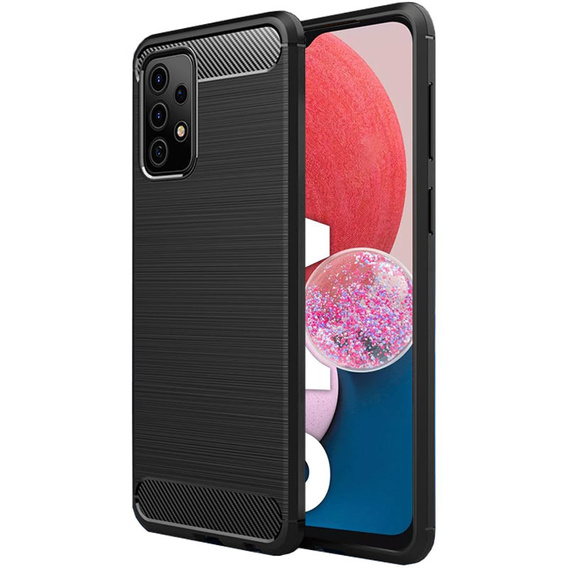 Pouzdro pro Samsung Galaxy A13 4G, Carbon, černé