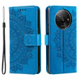 Klopové pouzdro pro Xiaomi Redmi A3, Mandala, modré