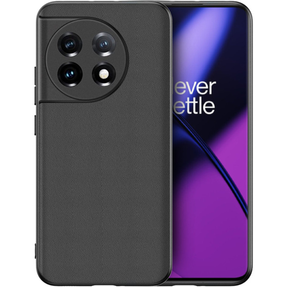 Kožené pouzdro pro OnePlus 11 5G, leather hybrid, černé