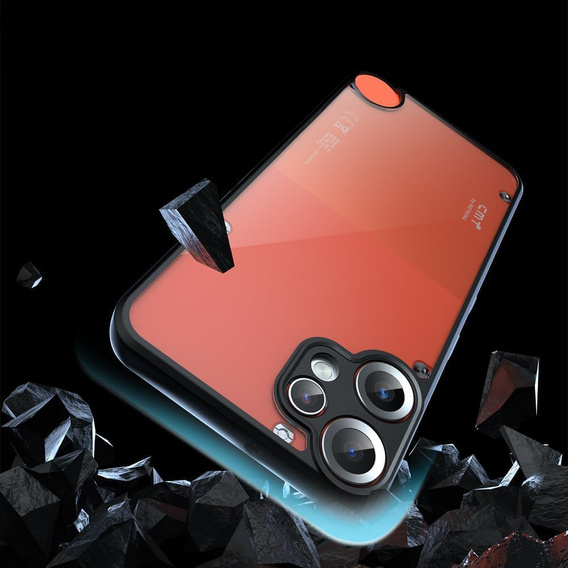 Pouzdro pro CMF Nothing Phone 2 Pro, Fusion Hybrid, průhledné