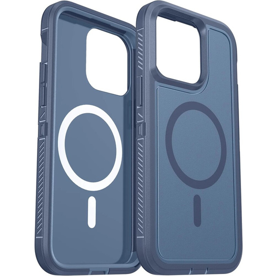 Pouzdro s rámečkem pro iPhone 11, pro MagSafe, modré