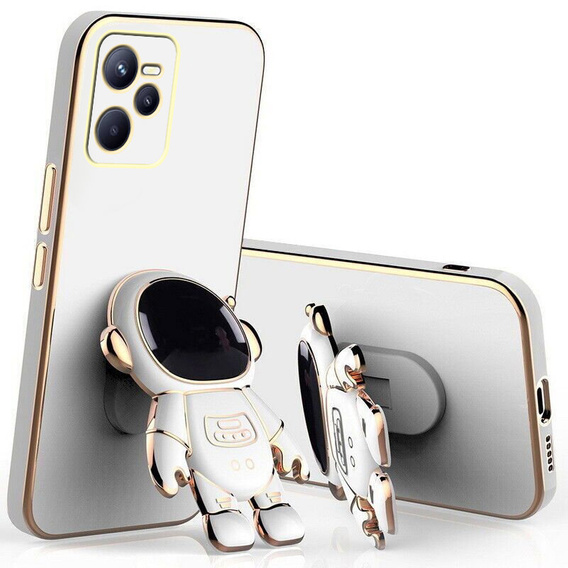 Pouzdro pro Realme C35, Astronaut, bílé