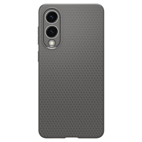 Pouzdro Spigen pro Samsung Galaxy S25, Liquid Air, černé + 9H tvrzené sklo