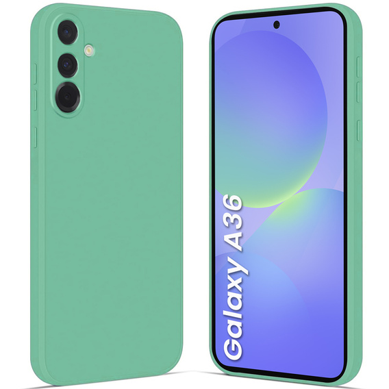 Pouzdro pro Samsung Galaxy A36 5G, Silicone Lite, modré