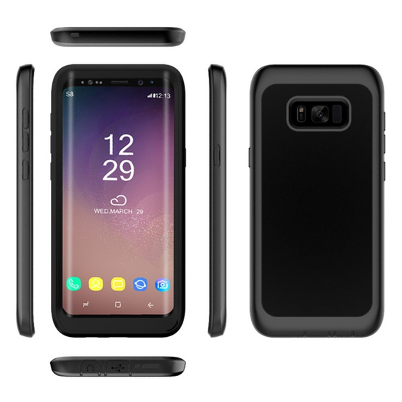 Pouzdro pro Samsung Galaxy S8, Shockproof, s fólií, modré