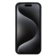 Pouzdro pro iPhone 15 Pro Max, Aramid Fiber Cover, černé