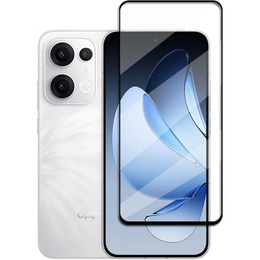 3D tvrzené sklo pro Oppo Reno 13, černý rámeček