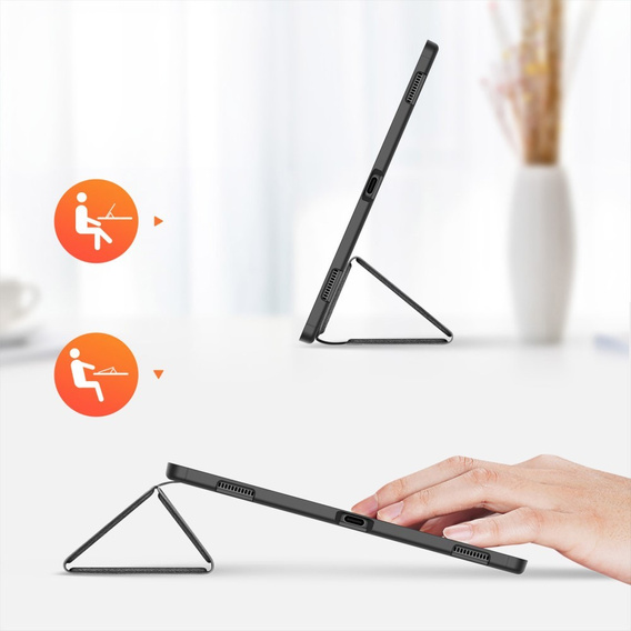 Pouzdro pro Samsung Galaxy Tab S10 Ultra, Dux Ducis Domo, černé