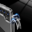 Pouzdro pro Samsung Galaxy A35 5G, Fusion Hybrid, pro MagSafe, průhledné