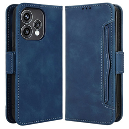 Pouzdro s klopou Card Slot pro Oppo Reno 15, modré