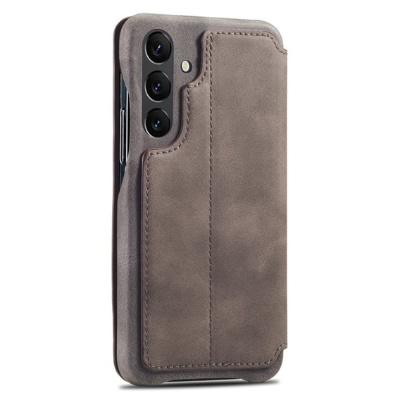 Klopové pouzdro pro Samsung Galaxy A54, ERBORD Retro, hnědé