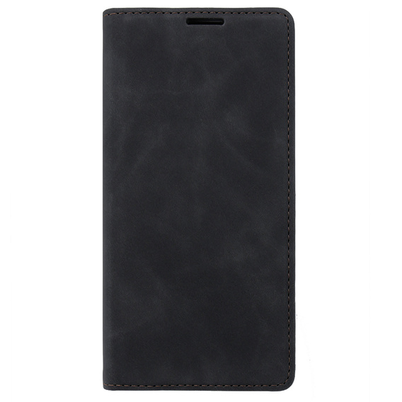 Pouzdro pro Motorola Moto G84 5G, ERBORD Vintage peněženka s klopou, černé