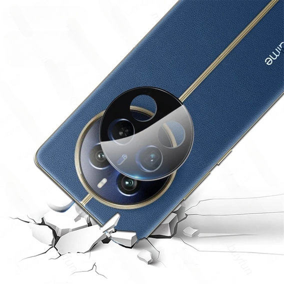 Tvrzené sklo na fotoaparát pro Realme 12 Pro 5G / 12 Pro+ 5G, černé