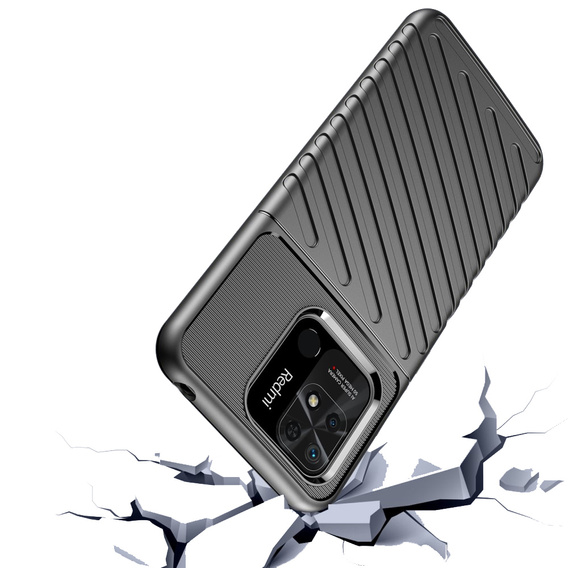 Pouzdro pro Xiaomi Redmi 10C, Thunder, černé