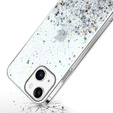 Pouzdro pro iPhone 13 Mini, Glittery, modré