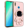 Pouzdro pro Xiaomi Redmi Note 7, Astronaut, růžové rose gold