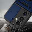 Pouzdro pro Samsung Galaxy S24 FE, CamShield Slide, modré