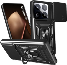 Pancéřové pouzdro CamShield Slide s krytem fotoaparátu a kroužkem pro Xiaomi 15T
