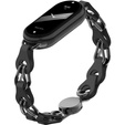 Dámský náramek pro Xiaomi Smart Band 10 / 9 / 8, černé