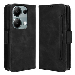 Klopové pouzdro pro Xiaomi Redmi Note 13 Pro 4G / Xiaomi Redmi Note 14S / Xiaomi Poco M6 Pro 4G, Card Slot, černé