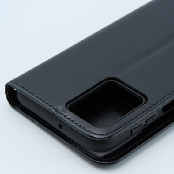 Klopové pouzdro pro Motorola Moto G54 5G, Crazy Horse Wallet, černé