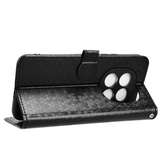 Pouzdro s klopou Wallet Rhombus pro Xiaomi Redmi Note 15 Pro Plus 5G / Poco M8 Pro 5G