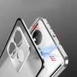 Pouzdro pro Realme GT 6 / 6T, Frame Case, stříbrné