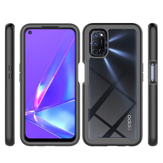 Pouzdro pro OPPO A52/A72/A92, Shockproof, s fólií, modré