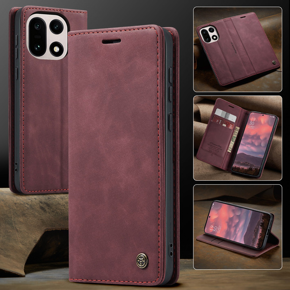 CASEME pouzdro s klopou typu peněženka pro OnePlus 15