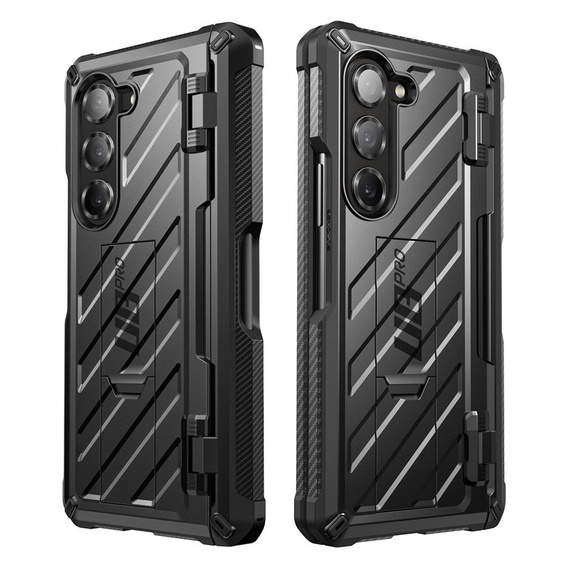 Pouzdro Supcase Unicorn Beetle Pro se sklem 9H a úložným prostorem pro Slim S-Pen pro Samsung Galaxy Z Fold6