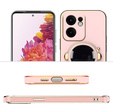 Pouzdro pro Oppo Reno 13F / Oppo Reno 13FS, Astronaut, růžové