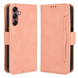 Klopové pouzdro pro Samsung Galaxy A15 4G / 5G, Card Slot, růžové