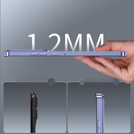 Ochranné pouzdro na fotoaparát pro Motorola Edge 50 Pro 5G, CamShield MagSafe, fialové