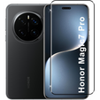 3D tvrzené sklo pro Honor Magic 7 Pro, černý rámeček