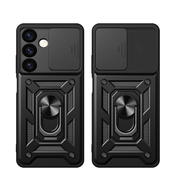 Pouzdro pro Samsung Galaxy S24+ Plus, CamShield Slide, černé