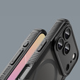 Pouzdro pro iPhone 17 Pro Max, pro MagSafe, pancéřované, černé