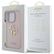 Pouzdro GUESS Grained Big 4G and Classic Logo pro iPhone 16 Pro
