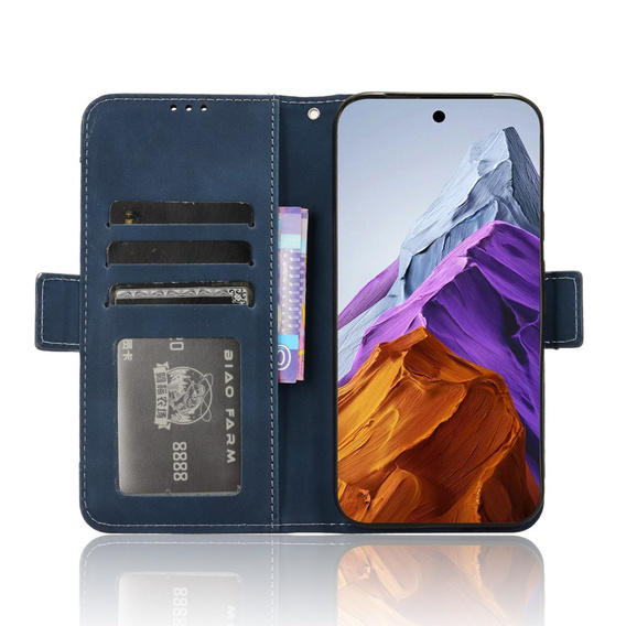 Klopové pouzdro pro Google Pixel 9 Pro XL, Card Slot, námořnicky modré