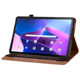 Pouzdro pro Lenovo Tab M10 10.1 Gen 3, Wallet Pen Slot, hnědé