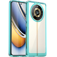 Pouzdro pro Realme 11 Pro 5G / 11 Pro+ 5G, Fusion Hybrid, transparentní / modré