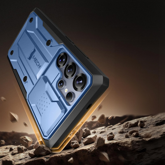 Odolné pouzdro pro Samsung Galaxy S25 Ultra – Tongate MECH Series Clip, černé